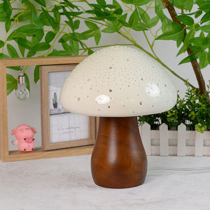 Lighteme Ceramic Mushroom Table Lamp