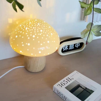 Lighteme Ceramic Mushroom Table Lamp