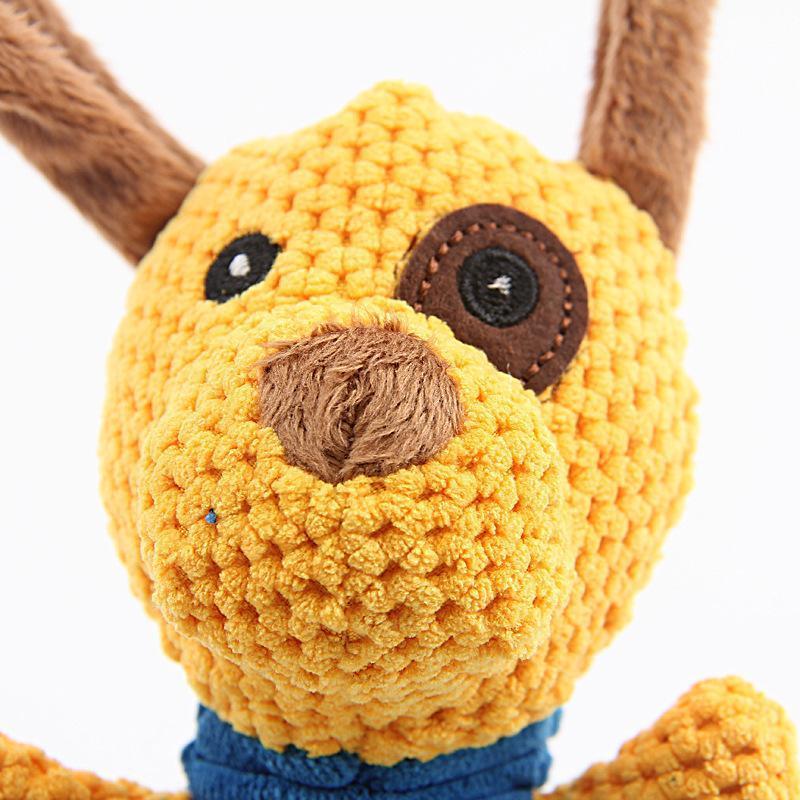 Jouet pour chien en peluche à mâcher Lighteme (3 couleurs)