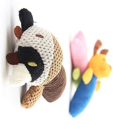 Jouet pour chien en peluche à mâcher Lighteme (3 couleurs)