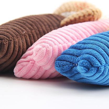 Jouet pour chien en peluche à mâcher Lighteme (3 couleurs)