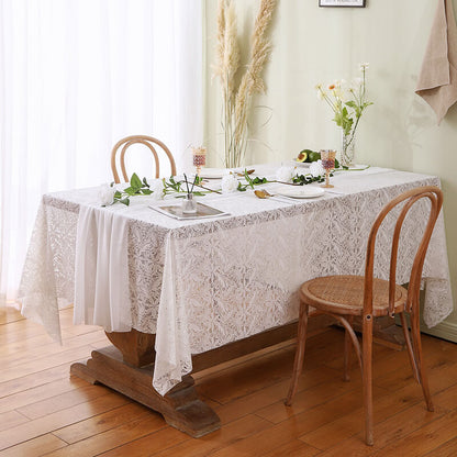 Lighteme Chiffon Solid Color Table Runner
