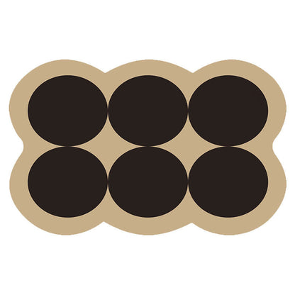 Lighteme Circle Color Matching Diatom Mud Bath Mat