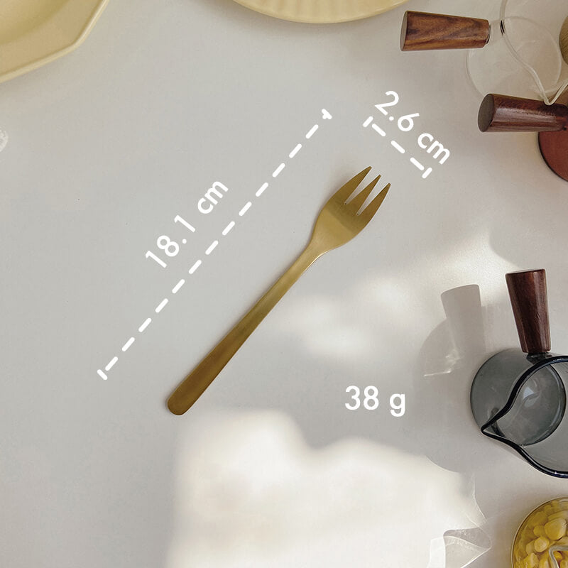 Ensemble de 5 couverts Lighteme Classic Simple en acier inoxydable