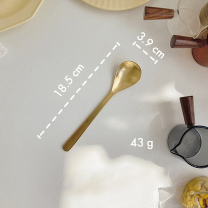 Ensemble de 5 couverts Lighteme Classic Simple en acier inoxydable