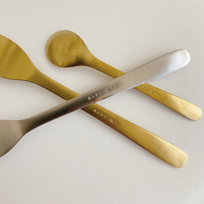 Ensemble de 5 couverts Lighteme Classic Simple en acier inoxydable