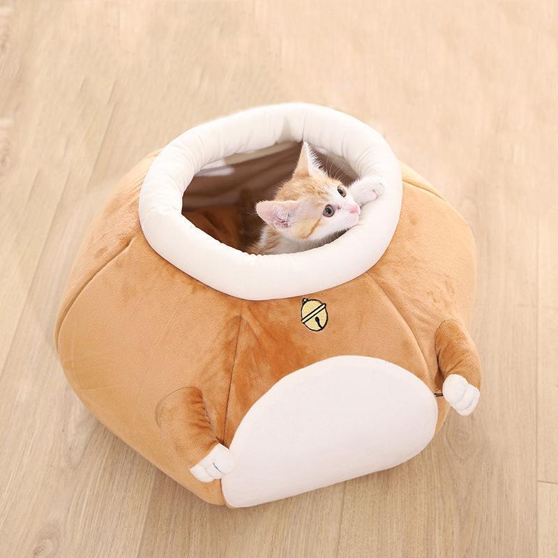 Éponge chaude fermée Lighteme Joli nid pour chat