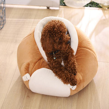 Éponge chaude fermée Lighteme Joli nid pour chat