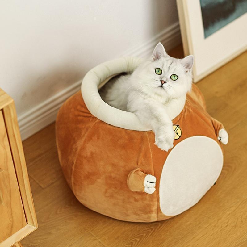 Éponge chaude fermée Lighteme Joli nid pour chat