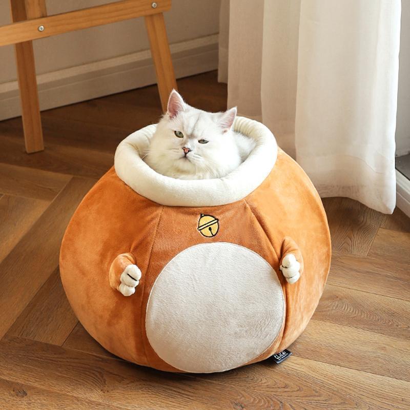 Éponge chaude fermée Lighteme Joli nid pour chat