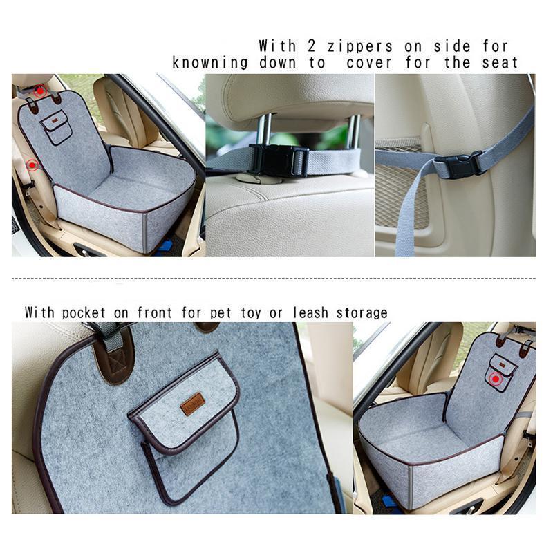Lighteme Co-pilot Pet Car Booster Seat Pad (2 colors)