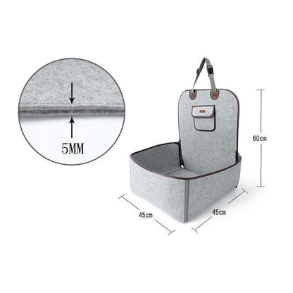 Lighteme Co-pilot Pet Car Booster Seat Pad (2 colors)