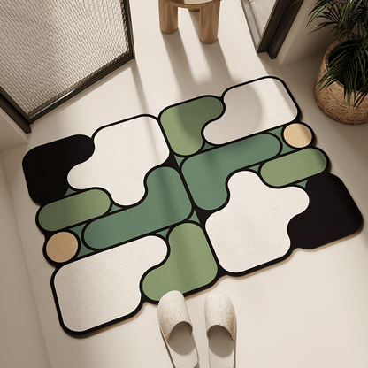 Lighteme Color Matching Diatom Mud Bath Mat