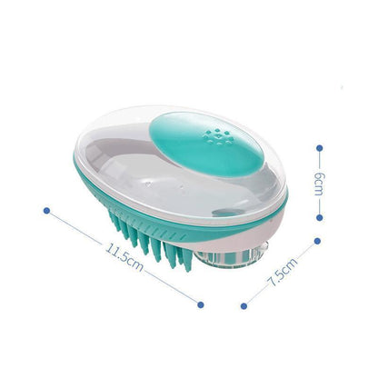 Lighteme Komfortable Haustier-Bade-Massagebürste (2 Farben)