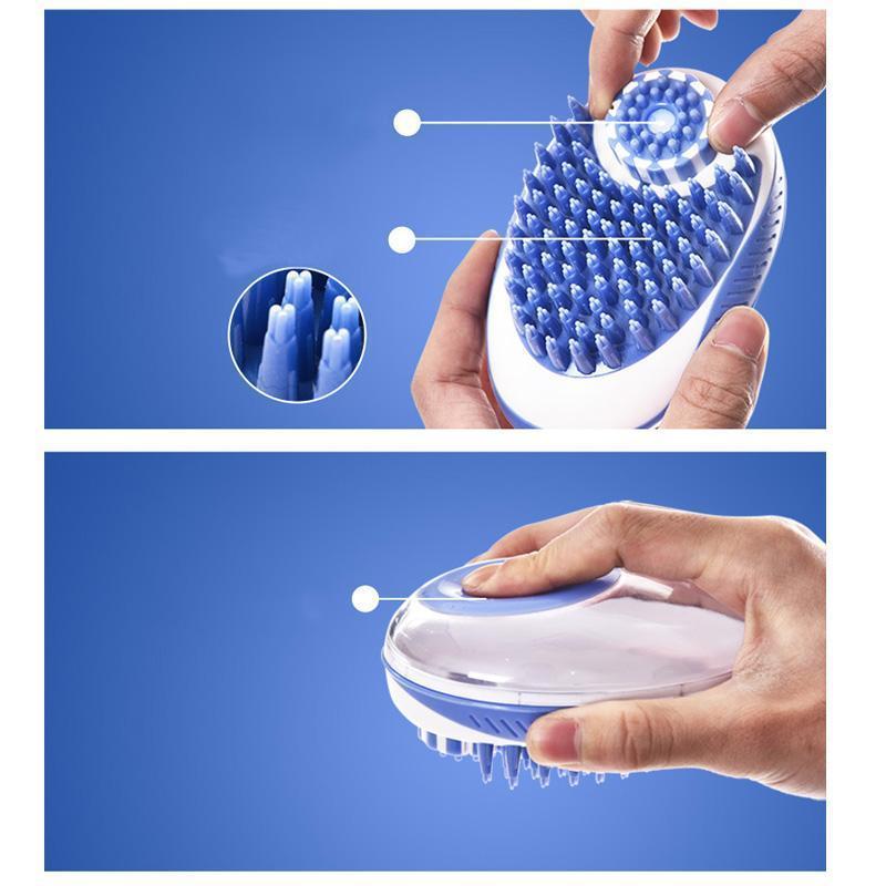Lighteme Komfortable Haustier-Bade-Massagebürste (2 Farben)