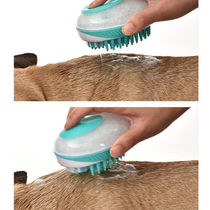 Lighteme Komfortable Haustier-Bade-Massagebürste (2 Farben)
