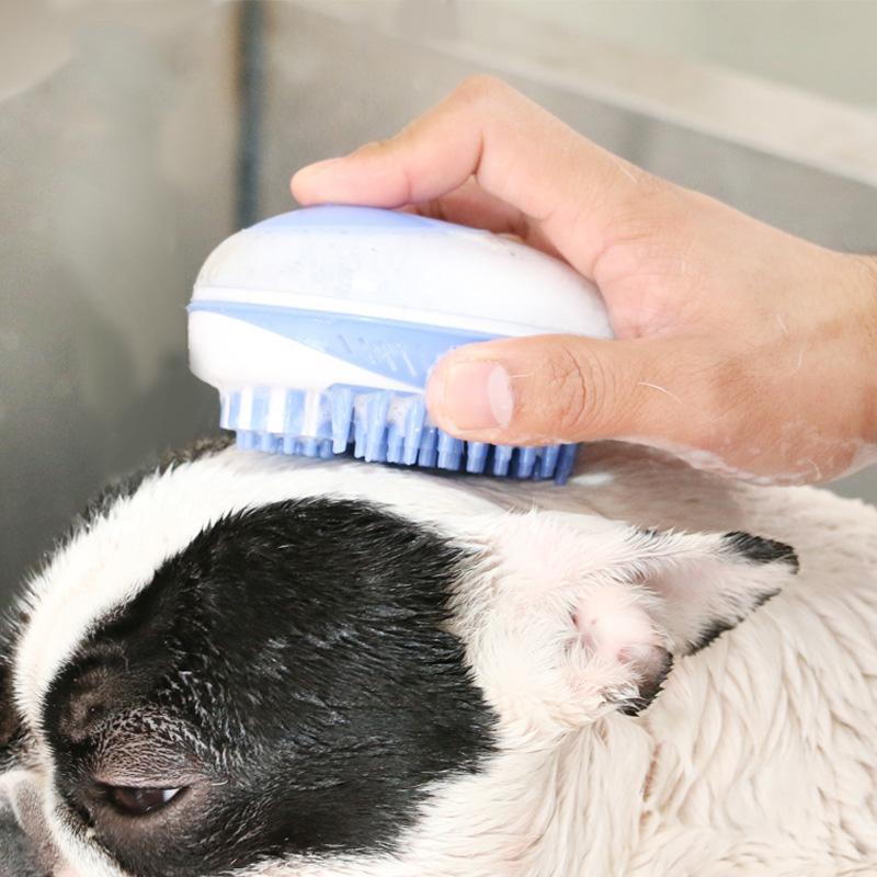 Lighteme Komfortable Haustier-Bade-Massagebürste (2 Farben)