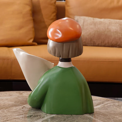 Lighteme Cool Girl Blumenstrauß aus Kunstharz