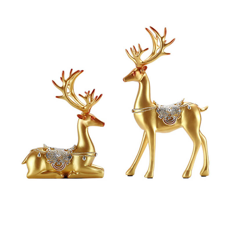 Lighteme Paar Hirsche Heimtextilien