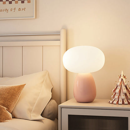 Lighteme Creme Mushroom Tischlampe