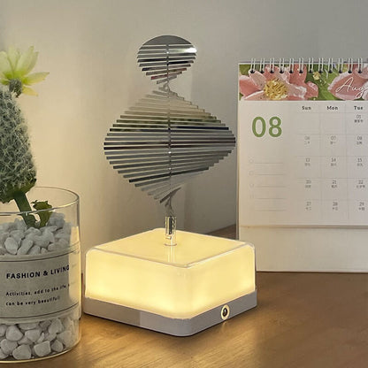 Décoration de chambre rotative 3D créative Lighteme