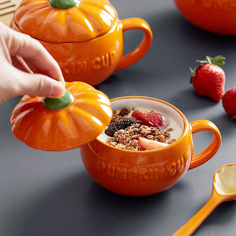 Lighteme Creative Ceramic Pumpkin Cup