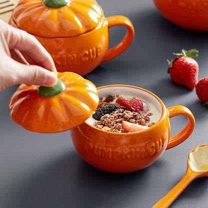 Lighteme Creative Ceramic Pumpkin Cup