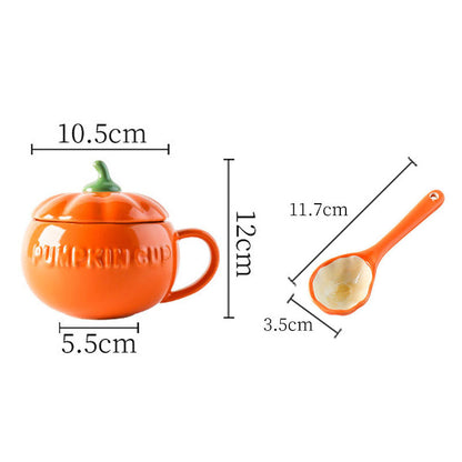 Lighteme Creative Ceramic Pumpkin Cup
