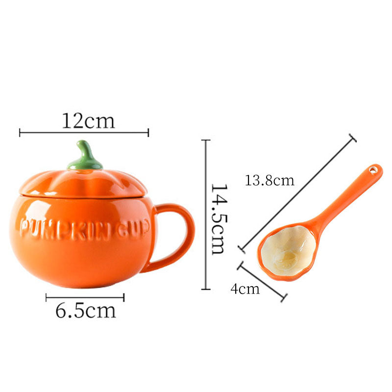 Lighteme Creative Ceramic Pumpkin Cup