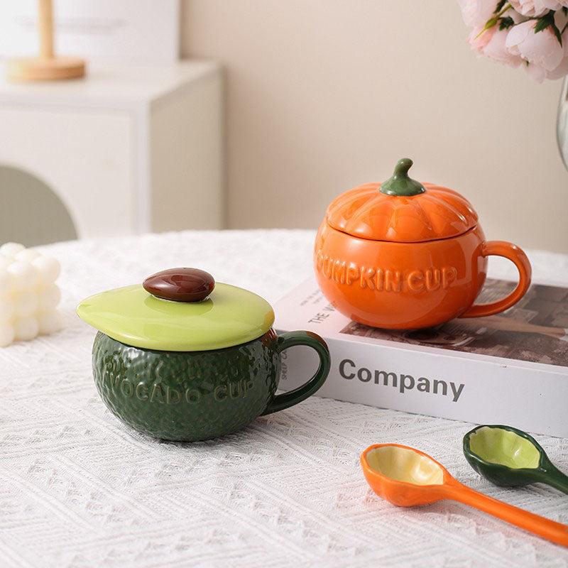 Lighteme Creative Ceramic Pumpkin Cup