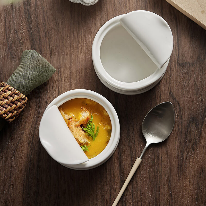 Bol de cuisson en céramique Lighteme Creative Flip Shape