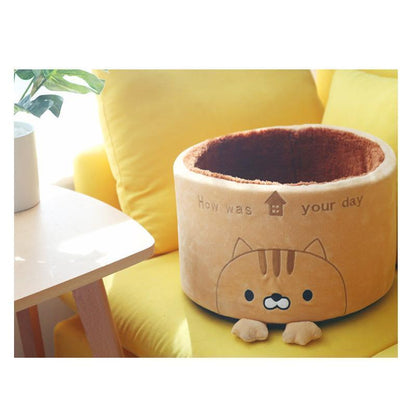 Lighteme Kreatives, hübsches zylindrisches Katzennest