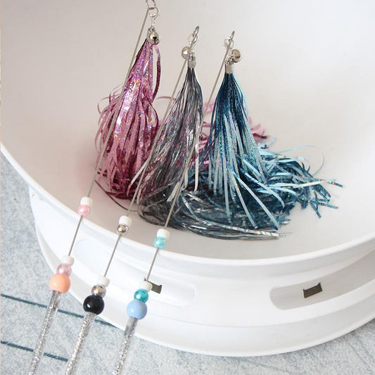 Baguette à chat à paillettes Lighteme Creative Sequin Tassel