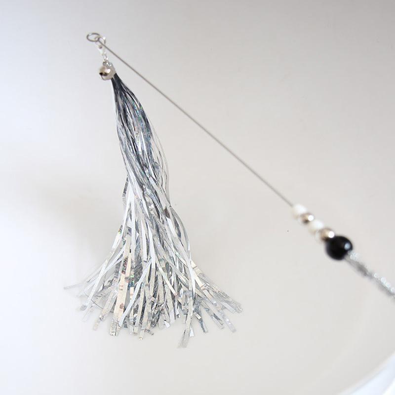 Baguette à chat à paillettes Lighteme Creative Sequin Tassel