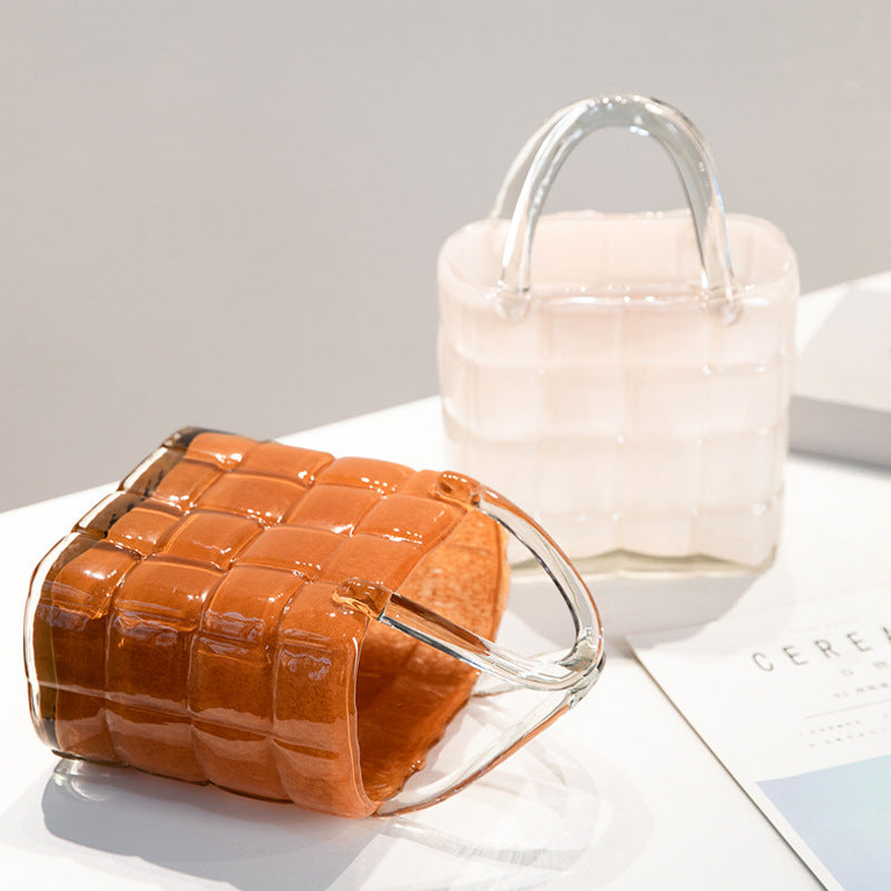 Lighteme Kreative Handtaschen-Glasvase