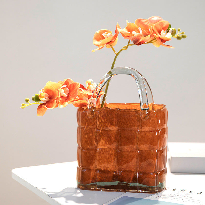 Lighteme Kreative Handtaschen-Glasvase