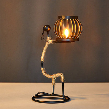 Lighteme Creative Iron Candle Holder