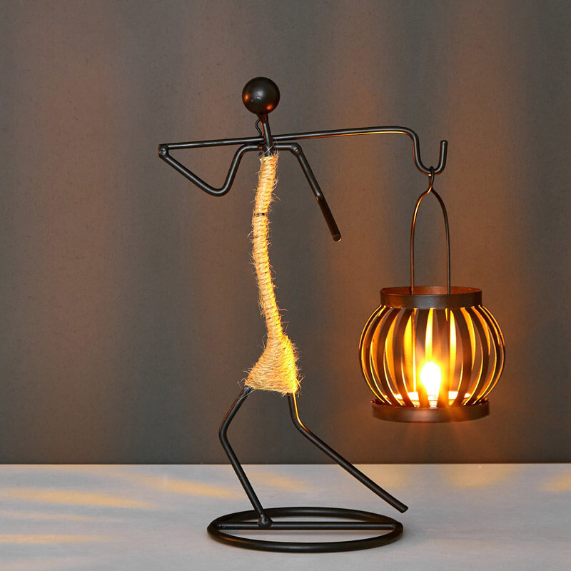 Lighteme Creative Iron Candle Holder