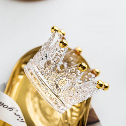 Bougeoir en verre Lighteme Crown