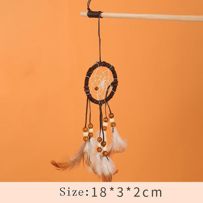 Lighteme Interaktiver Katzen-Spielstock aus grobem Holz (6 Varianten)