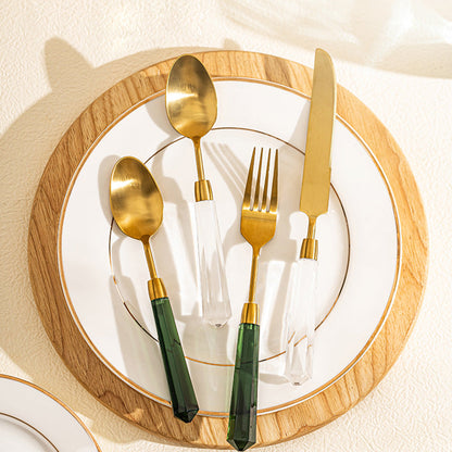 Ensemble de 3 couverts en cristal Lighteme