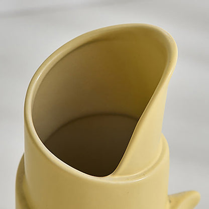 Lighteme Curled Ceramic Vase
