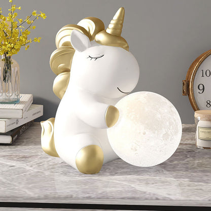 Lampe de nuit en résine en forme d'ours mignon Lighteme
