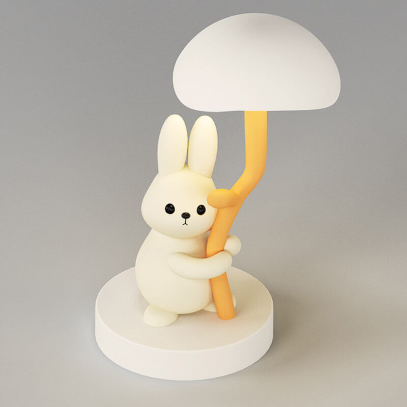 Petite lampe de bureau Lighteme en forme de lapin mignon