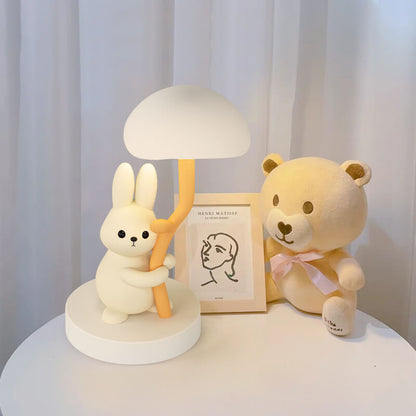 Petite lampe de bureau Lighteme en forme de lapin mignon