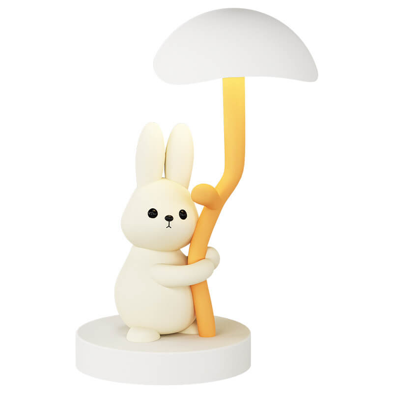 Petite lampe de bureau Lighteme en forme de lapin mignon