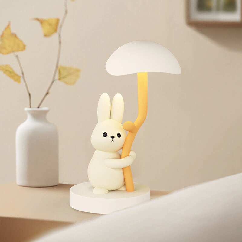 Petite lampe de bureau Lighteme en forme de lapin mignon