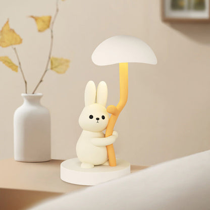 Petite lampe de bureau Lighteme en forme de lapin mignon
