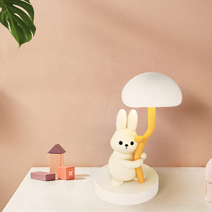 Petite lampe de bureau Lighteme en forme de lapin mignon