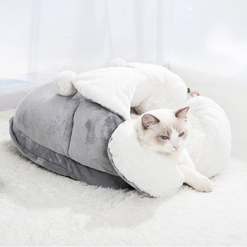 Lit pour animaux de compagnie Lighteme en forme de chaussure mignonne (3 couleurs et 2 tailles)